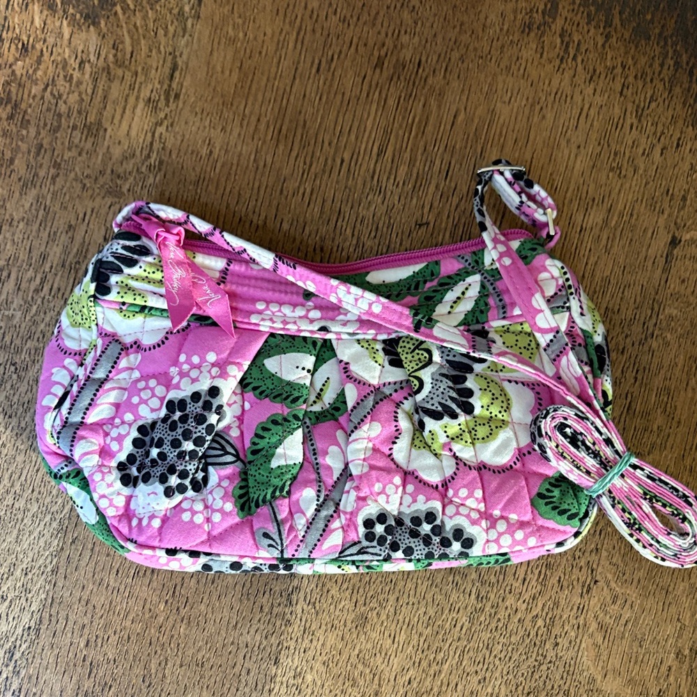 NEW - Vera Bradley Pink Quilted Crossbody